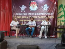 KPU Karawang Gandeng Organisasi Media dan Wartawan Gelar Sosialisasi Pendidikan Pemilih