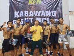 Medali Emas pada Kejuaraan Tinju Bebas Diborong Petarung Wrestling Cilamaya