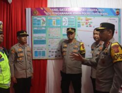 Kapolda Jabar Irjen Pol Akmad Wiyagus Cek Pos Pam Jomin Dalam Rangka Ops Ketupat Lodaya 2023