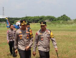 Kapolda monitoring arus balik di Pospam Rest Area 57 Dan 62 Tol Japek