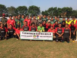 Wakil Ketua DPDRD Kabupaten Bekasi Hadiri Penutupan Turnamen Sepak Bola Cakra Bekasi Dan IWO Indonesia