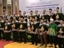 Resmi Di Lantik, Bambang Maryono Terpilih Sebagai PD Muhammadiyah Karawang Periode 2022-2027