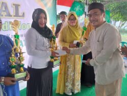 PAC NU Karawang Kulon Gelar Acara Lomba Qasidah Dan Santunan Kepada 50 Anak Yatim Piatu