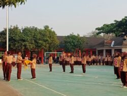 Wujud Penghormatan, SMAN 1 Rawamerta Peringati Hari Pramuka Ke 62 Dengan Upacara Bendera