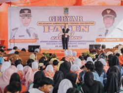 Aksi Kocak Seorang Anak, Warnai Gebyar Paten Di Kecamatan Karawang Barat