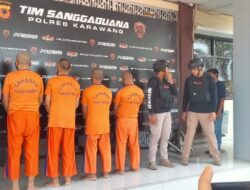 Tim Sanggabuana Satreskrim Polres Karawang Berhasil Ungkap Pelaku Pemalsuan Dokumen Kendaraan Bermotor