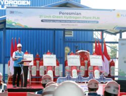 Luar Biasa Terbanyak di Asia Tenggara ! PLN Resmikan 21 Unit Green Hydrogen Plant, Mampu Produksi Hingga 199 Ton Hidrogen Per Tahun