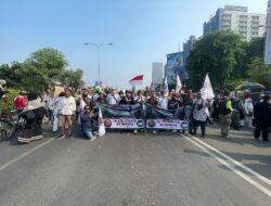 IWO Indonesia Gelar Aksi Solidaritas Palestina, Ini Pesan Ketua Umum DPP IWO Indonesia