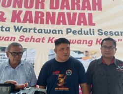 Wujud Rasa Syukur Dan Bukti Nyata Wartawan Peduli Sesama, IWO Indonesia Gelar Kegiatan Donor Darah Dan Karnaval