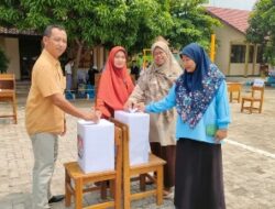 Pemilihan Ketua OSIS SMAN I Ciampel Karawang Di Laksanakan Secara Demokrasi