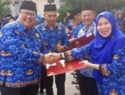 Di Hari Amal Bakti, Kemenag Kabupaten Karawang : Akan Tingkatkan Pelayanan Untuk Pencapaian Kinerja Tahun 2024