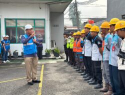 Briefing Edukasi K3 Dan Tingkatkan Pelayanan Bagi Pelanggan Untuk Mitra Kerja