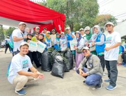 Dukung Aksi Bersih Negeri, Menteri LHK Bersama PLN UP3 Karawang Konsisten Jaga Lingkungan