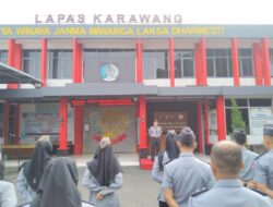 Luar Biasa ! Tunda Cuti Demi Bang Napi Dan Tangguhkan Cuti Selama Lebaran, Lapas Karawang Optimalkan Pelayanan Bagi Masyarakat Dan Warga Binaan